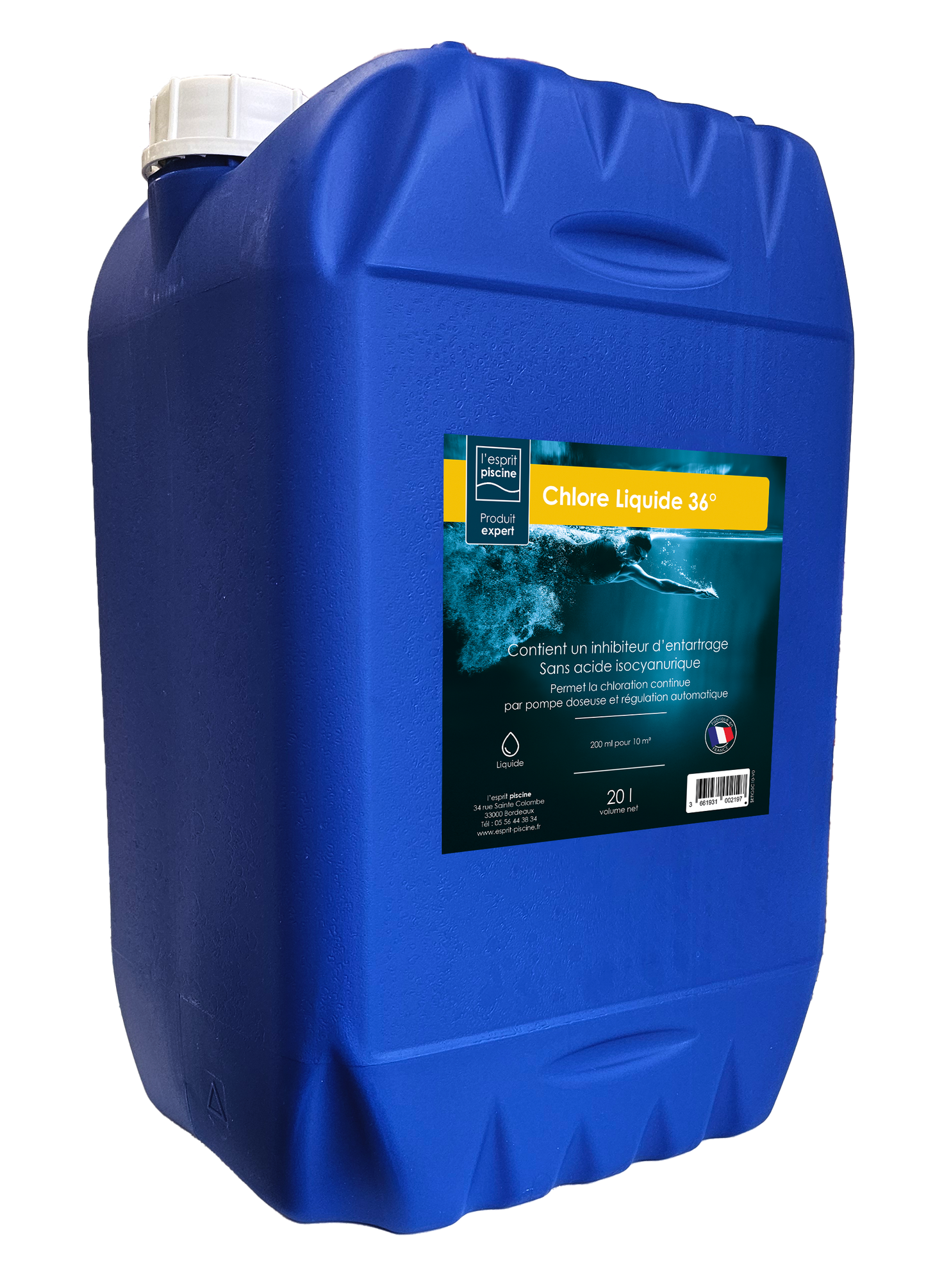Chlore liquide 20 L
