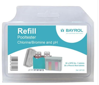 RECHARGE POOL TESTEUR CHL / BROME / PH - PILULES DPD 1 ET PHENOL RED