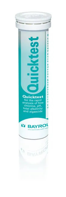 Quicktest Chlore pH/Cl/TAC et algicide